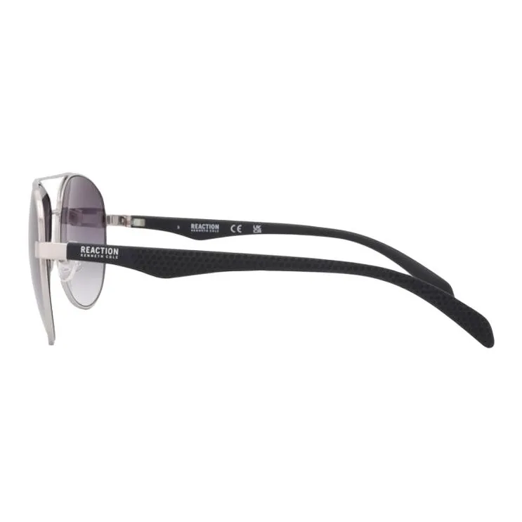 KENNETH COLE Metal Aviator Sunglasses Men's Silver-3
