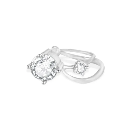 Tkb Alloy Clip On Earrings Unisex-3