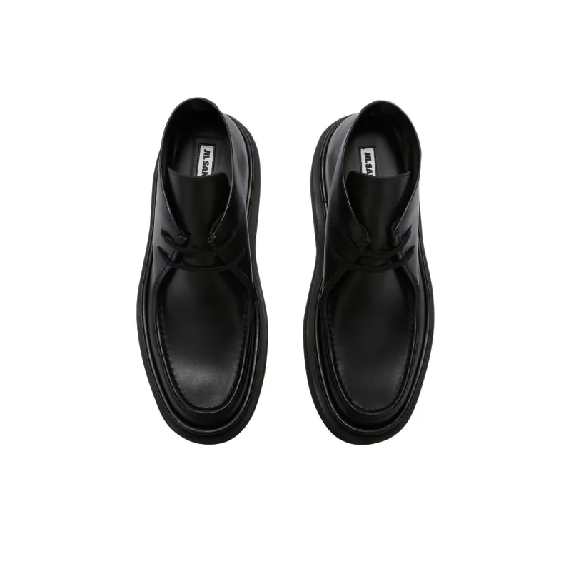 JIL SANDER Para Ankle Boots Men's Black-5
