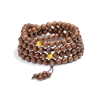 PUTUOSHANWENCHUANG Sandalwood Bracelets Unisex