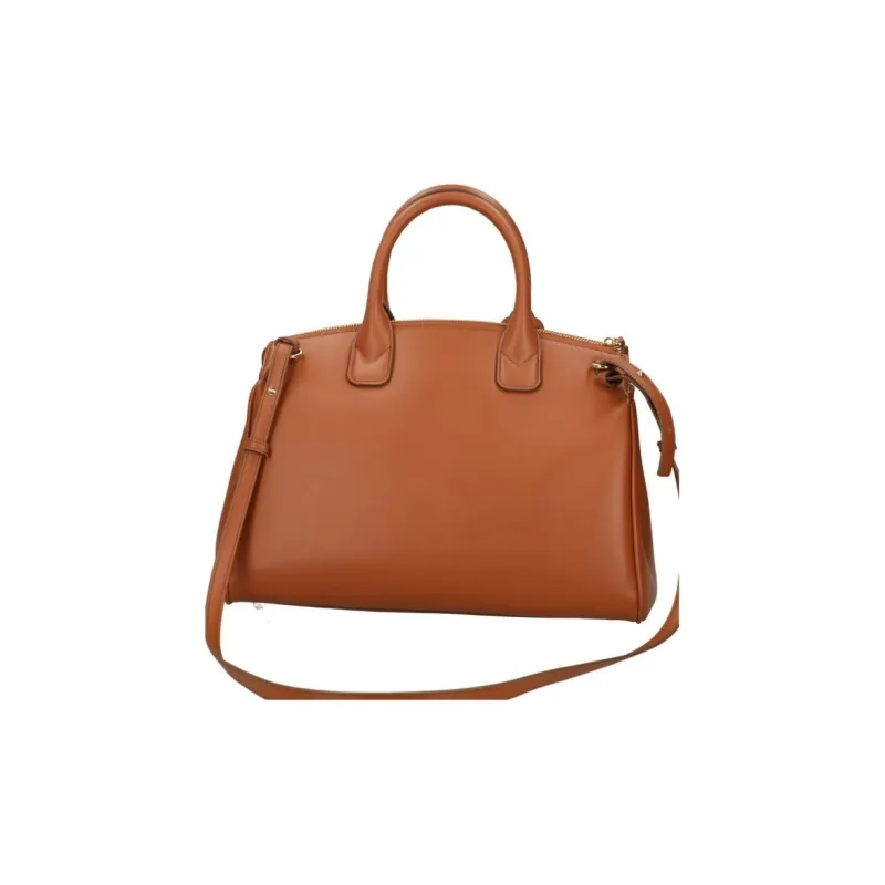 ARMANI EXCHANGEAE Imitation Leather Shoulder Bag, Crossbody Bag, Handbag Women's Brown-3