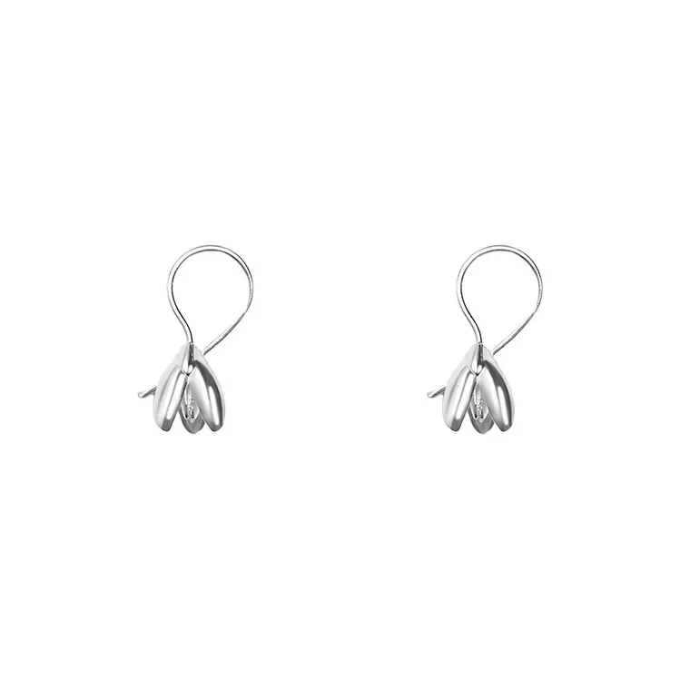 Hi There S999 Fine Silver Earrings Women's-0