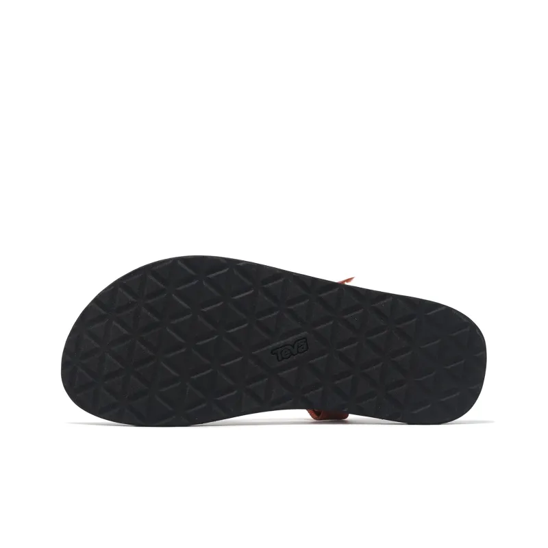 Teva Slip Resistant Abrasion Resistant Slide Slippers Men's Red-3