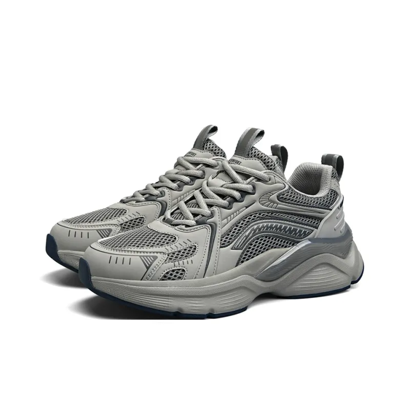 AOKANG Cushioned Wear-Resistant Slip-Resistant Low-Top Chunky Sneakers Men's Shopping Bag-8