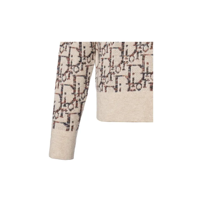 DIOR Monogrammed Intarsia Sweater-8