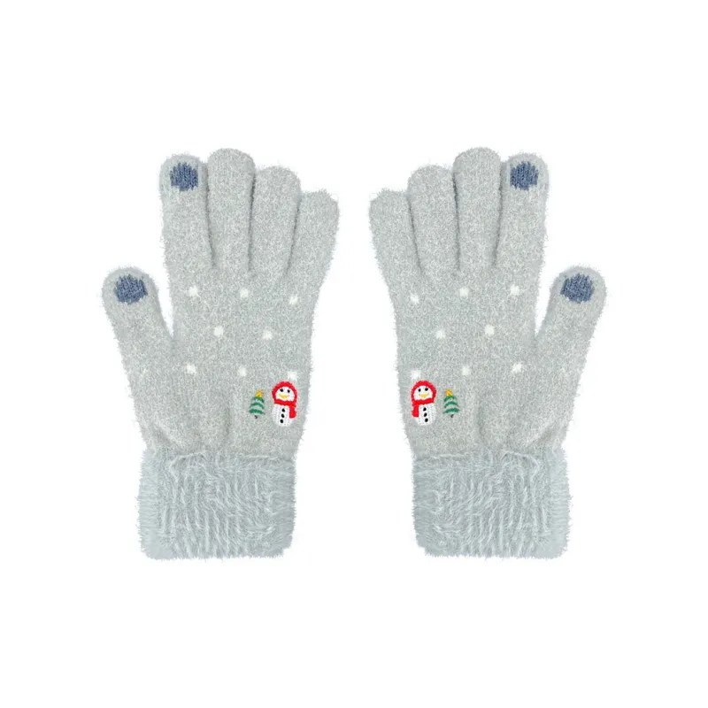 ZANC Polyester Knit Gloves Unisex Multiple Colors-6