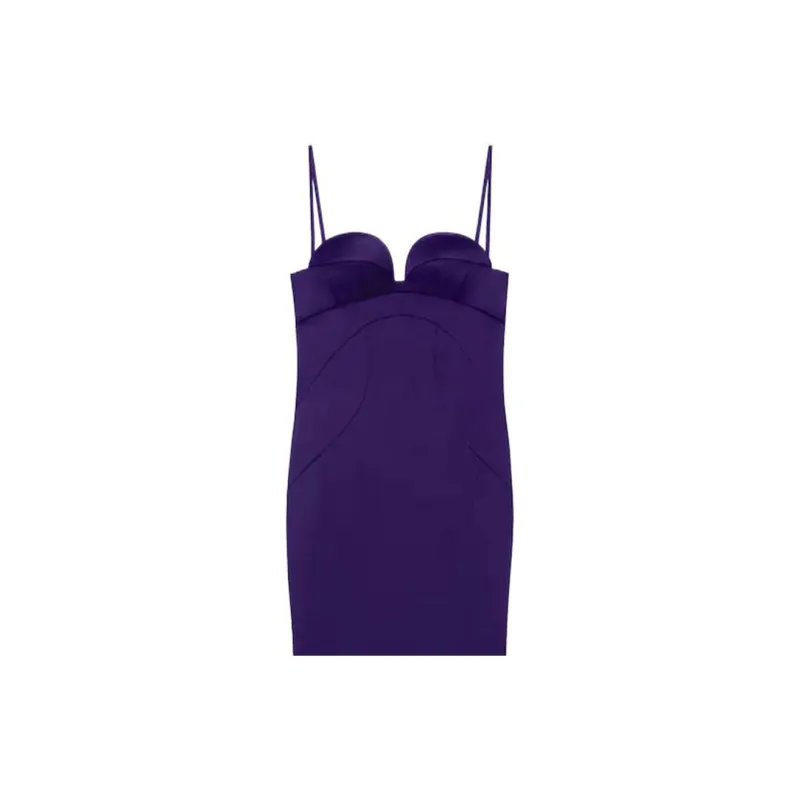 Givenchy Sleeveless Dresses Women's Purple-4