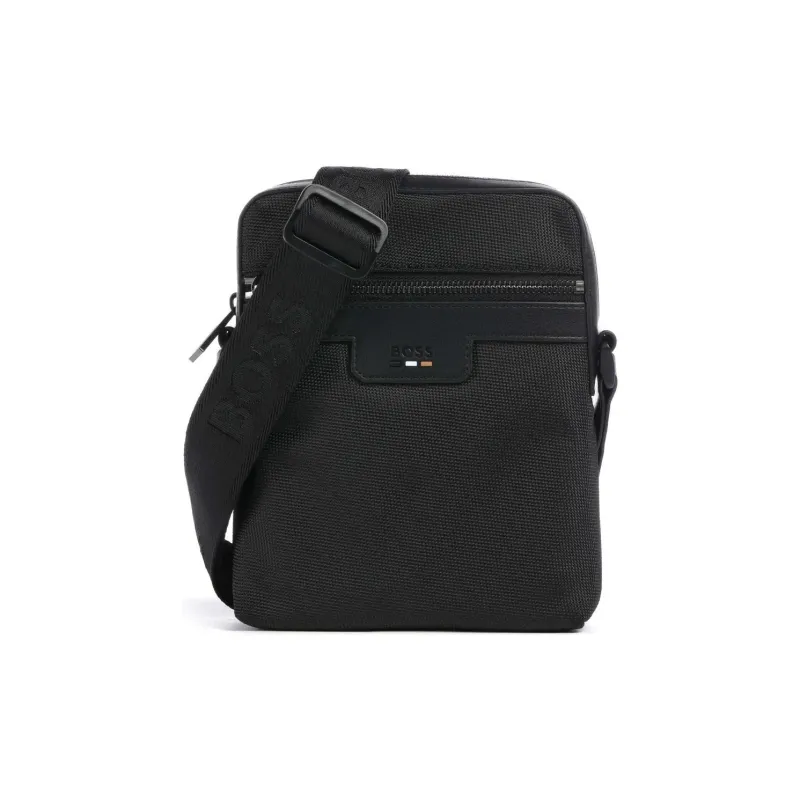 HUGO BOSS Polyester Crossbody Bag Men's Black-0