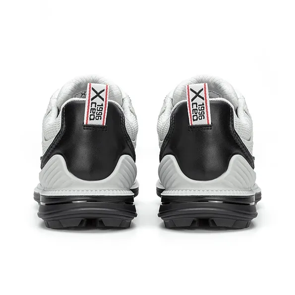 Xceo1996 Slip Resistant Water Resistant And Wear Resistant Low Top Golf Shoes Women's Black White-4