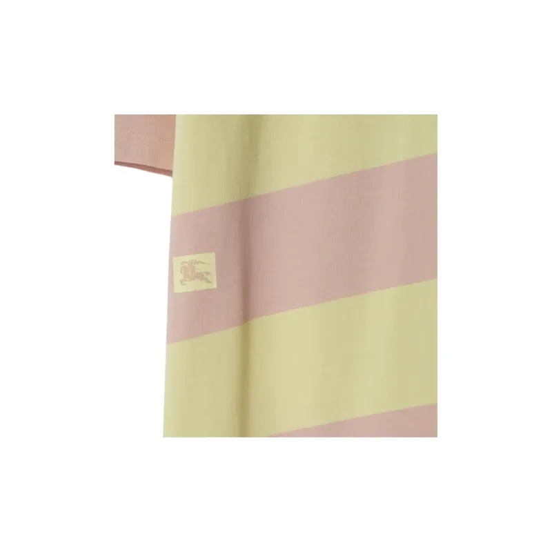 Burberry Striped Short Sleeved Polo Shirt-2