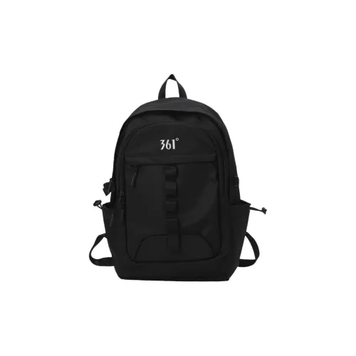 361° Polyester Backpack Travel Bag Storage Bag Regular Unisex Black/Ecru