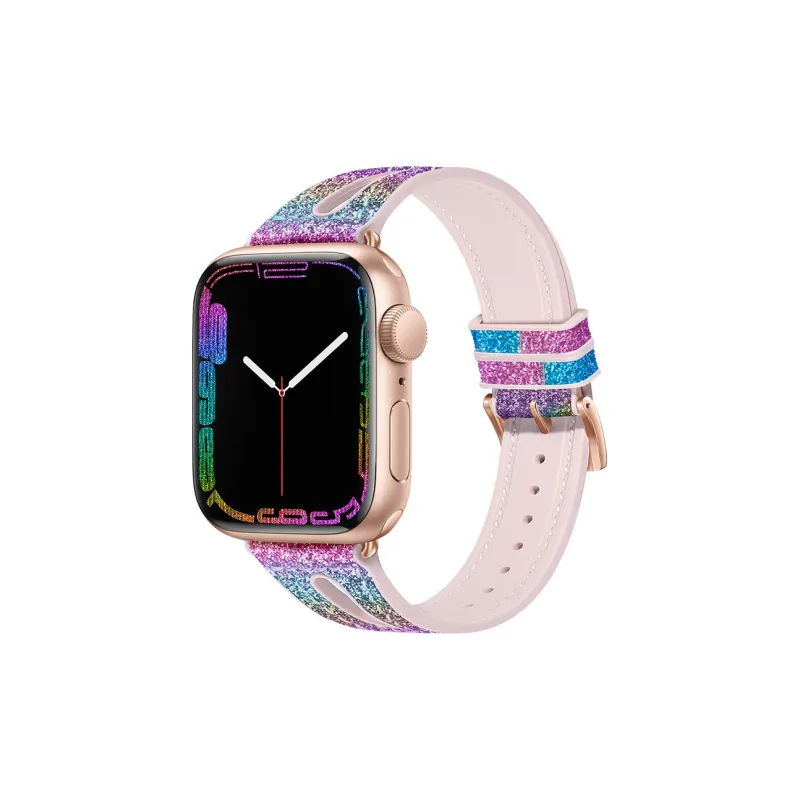 CHRROTA Apple Compatibility Watch Band Silicone Material-6