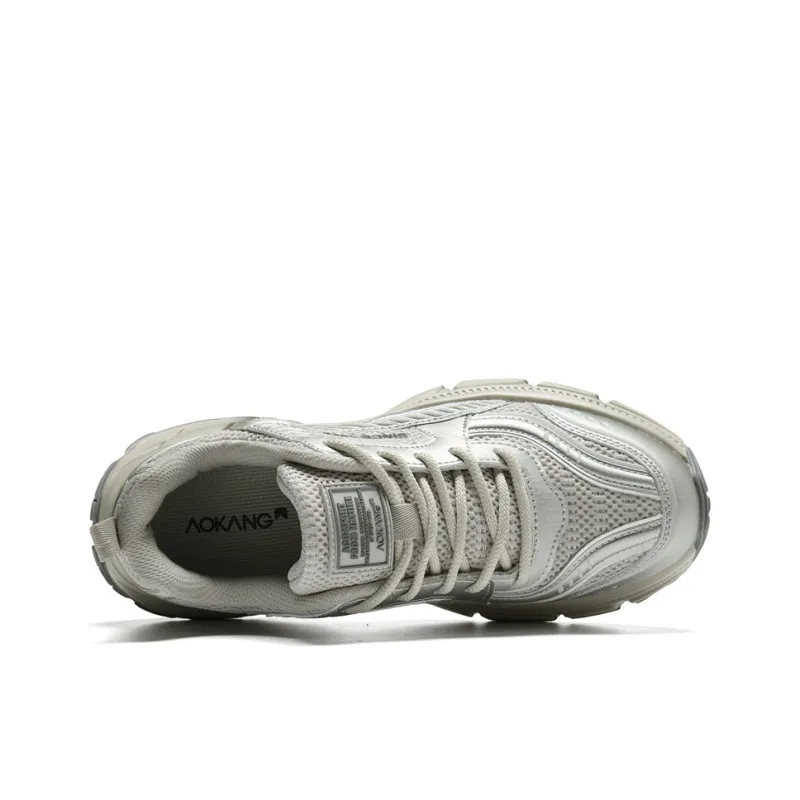 AOKANG Cushioned Wear-Resistant Slip-Resistant Low-Top Chunky Sneakers Men's Shopping Bag-3