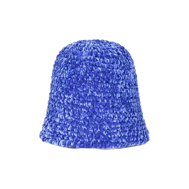 PALBAS Plush Yarn Bucket Hats Unisex-12