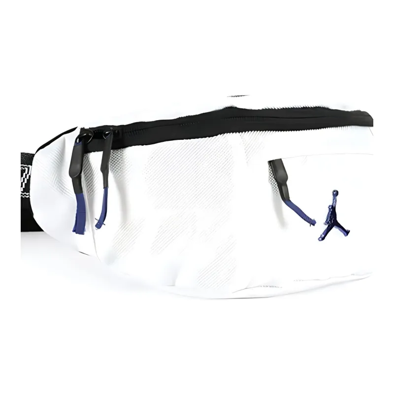 Jordan Polyester Sling Bag, Crossbody Bag, Fanny Pack Regular Unisex White/Purple-4