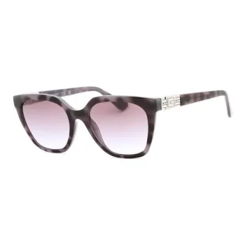 GUESS Plastic Irregular Shape Sunglasses Women's Brown