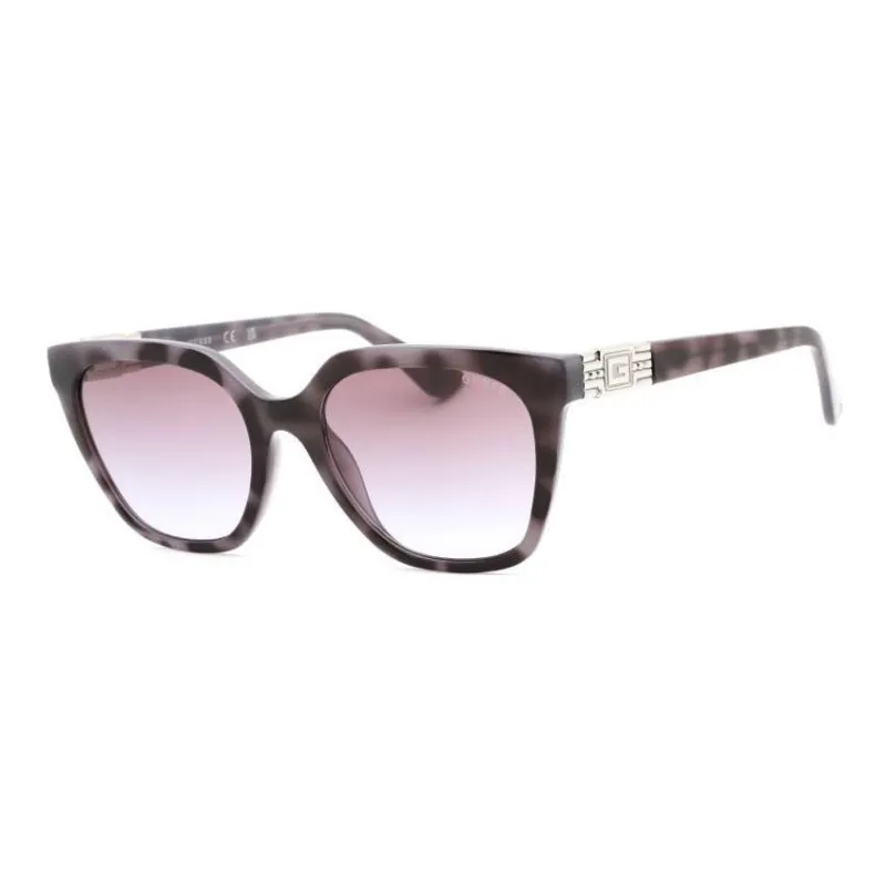 GUESS Plastic Irregular Shape Sunglasses Women's Brown-0