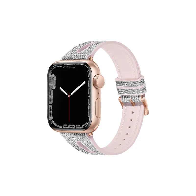 CHRROTA Apple Compatibility Watch Band Silicone Material-4