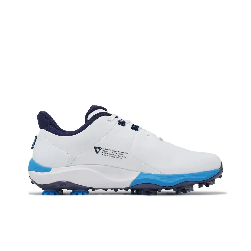 Under Armour HOVR Fade 2 Wear resistant And Lightweight Low Top Golf Shoes Men's White-1