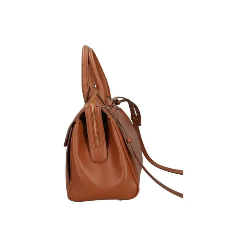 ARMANI EXCHANGEAE Imitation Leather Shoulder Bag, Crossbody Bag, Handbag Women's Brown-2