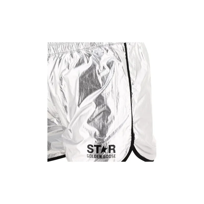 Golden Goose Diana Logo Printed Shorts-5