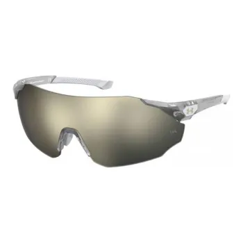 Under Armour Injection Molded Irregular Shape Sunglasses Men's Transparent