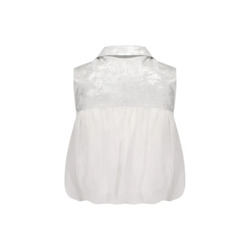 GIMING Shirt Women's Silver/White-1
