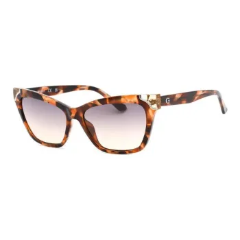 GUESS Plastic Cat Eye Sunglasses Women's Brown