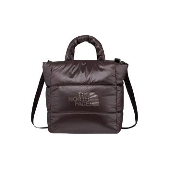THE NORTH FACE Nylon Tote Bag, Shopping Bag, Shoulder Bag, Crossbody Bag, Handbag Regular Unisex Dark Brown