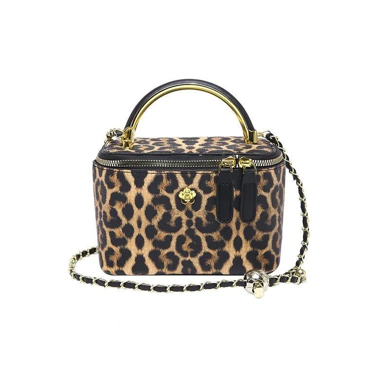 Yalu PU Shoulder Bag, Crossbody Bag, Handbag Regular Women's Black/Light Brown/Dark Brown-5