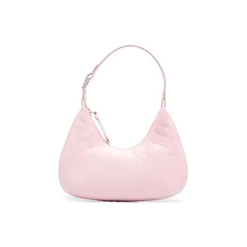 By Far Baby Amber Cow Leather Handbag Women's Pink