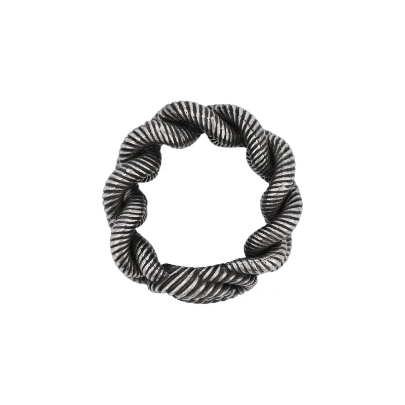 GUCCI 925 Sterling Silver Rings Unisex Silver-2