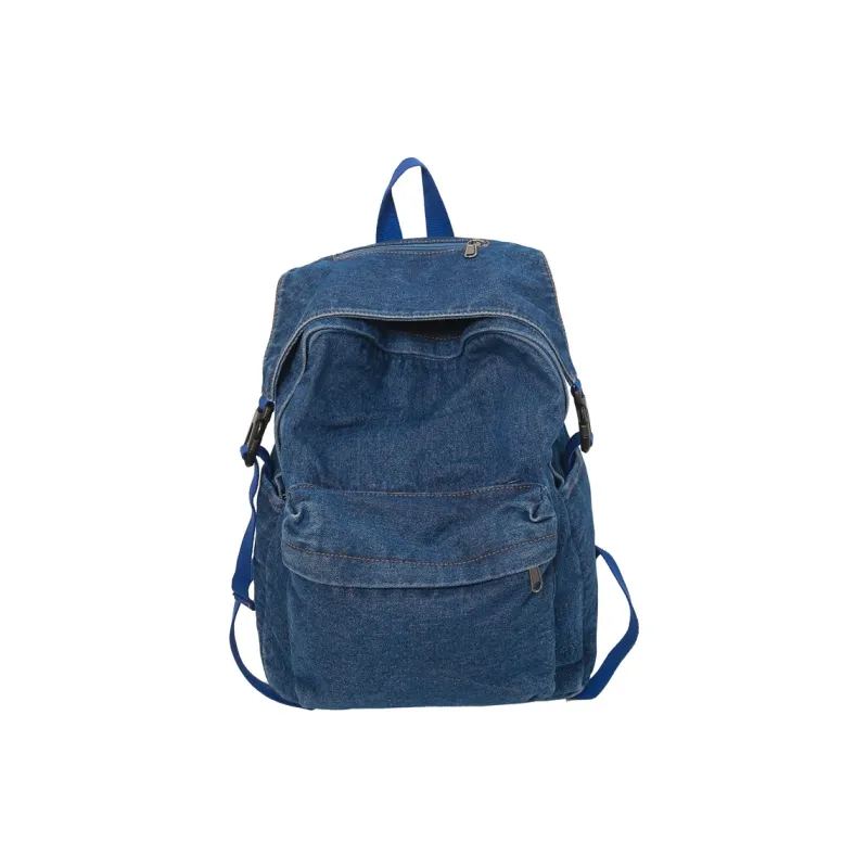 SUN EARTH &U Denim Backpack Regular Unisex Multicolor-3
