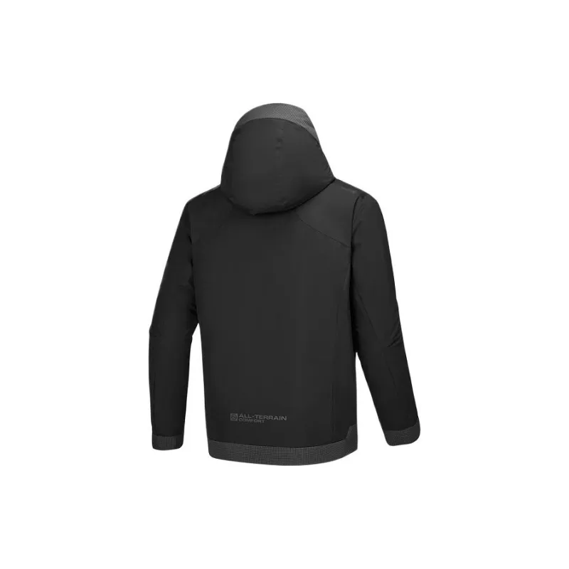 Skechers Mountain And Wild Outdoor Series Jacket Men's Carbon Black-1