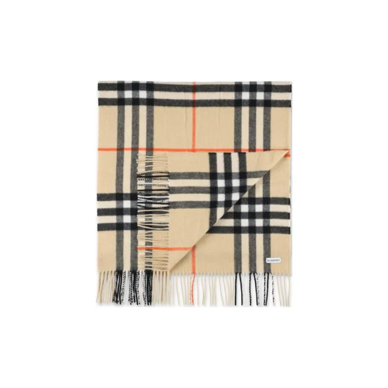 Burberry Washed Giant Check Scarf-1