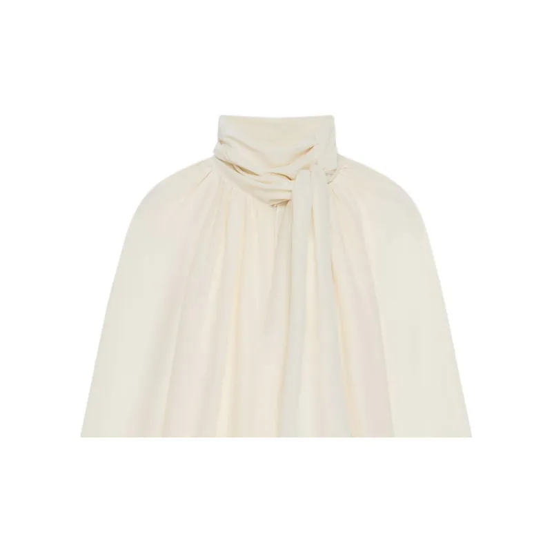 Givenchy 4G Motif Tie Neck Blouse-4