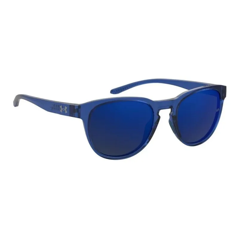 Under Armour Resin Oval Sunglasses Unisex Blue-2