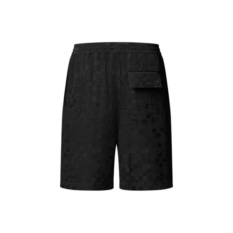 LOUIS VUITTON Graphic Jacquard Fluid Shorts-1