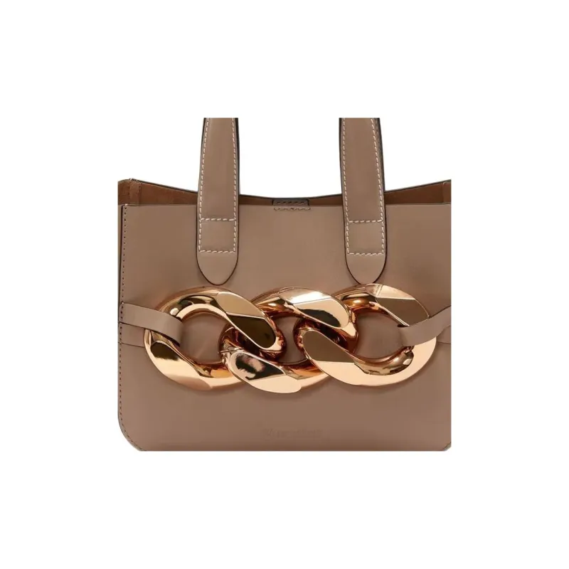 JW Anderson Cow Leather Shoulder Bag, Handbag Mini Women's Umber-4