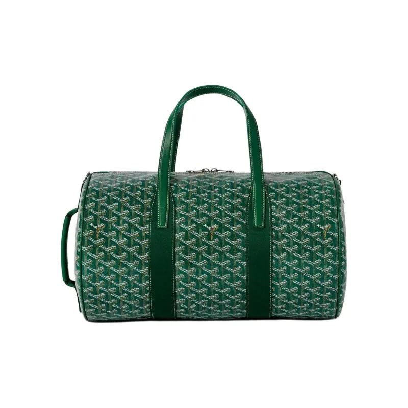 GOYARD Canvas With Calfskin Sports Bag Travel Bag Unisex Green-0