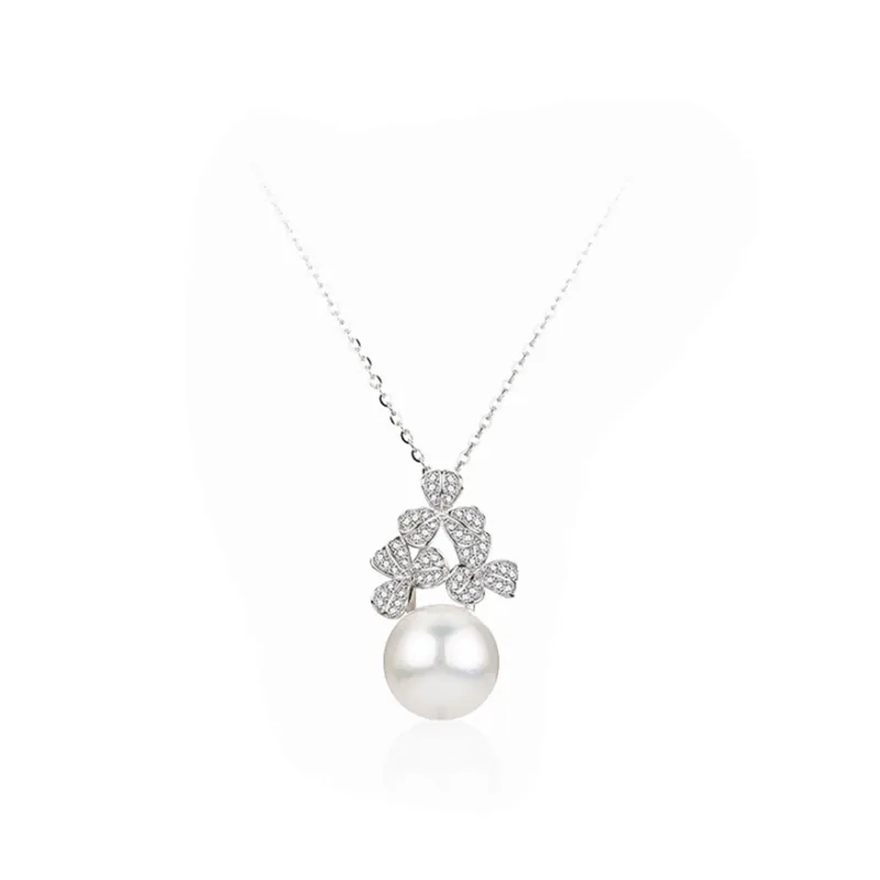 Beth Jewelry Pearl Necklace Stud Earrings Women's-0