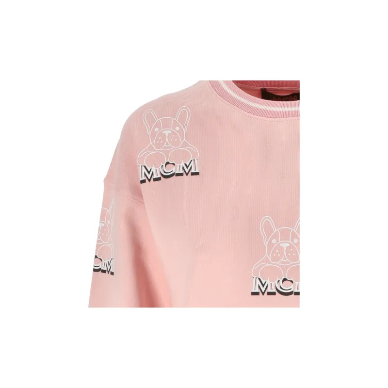 MCM Sweatshirts Women's Pink-3