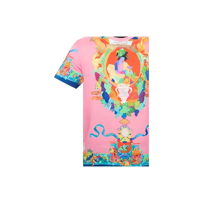 VERSACE T Shirts Men Pink-3