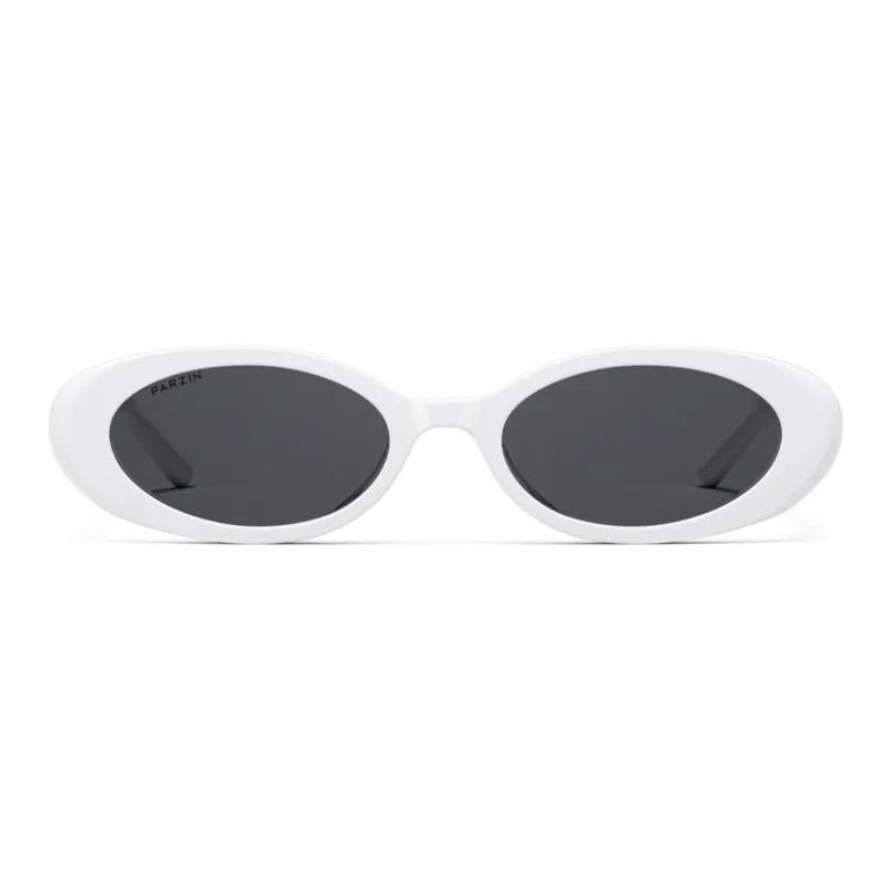 PARZIN Plate Frame Oval Sunglasses Unisex-9