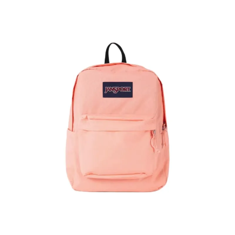 JanSport Polyester Backpack Medium Size Unisex Neon Orange-1