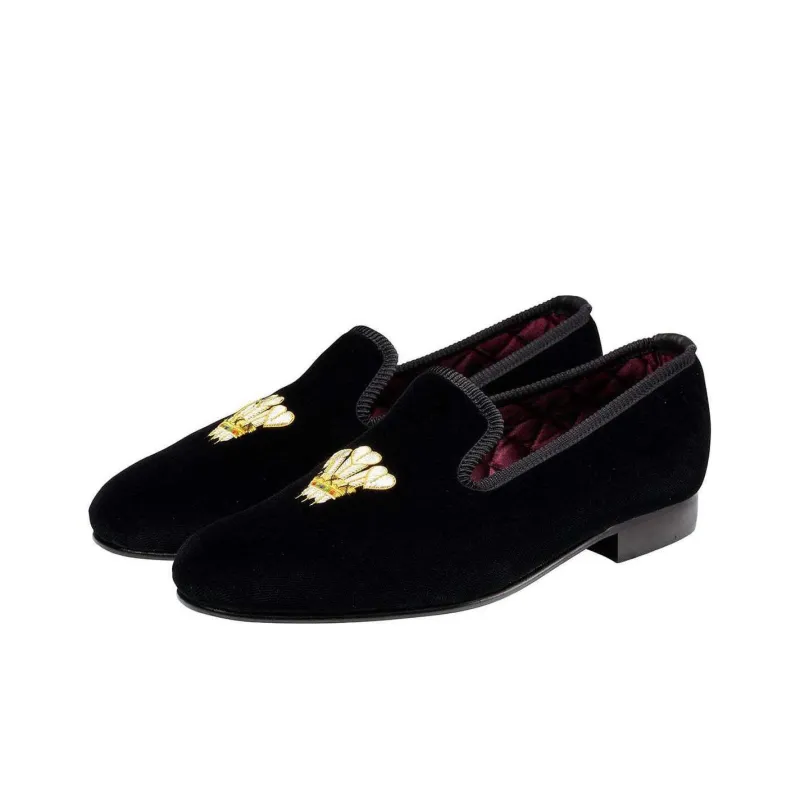 CROCKETT & JONES P.O.W Loafers Men's Black-2
