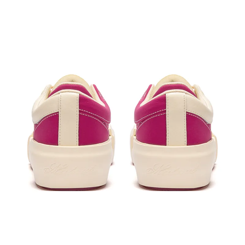 MATNUT Rose Red, Platform, Height Increasing, Skateboard Shoes-4
