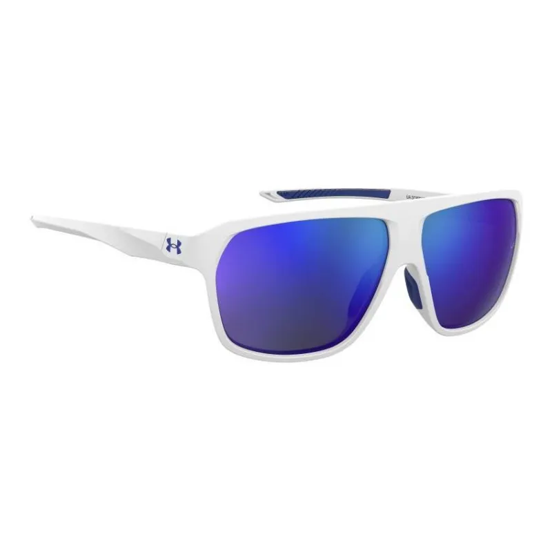Under Armour Plastic Rectangular Sunglasses Unisex White-1