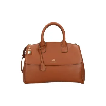ARMANI EXCHANGEAE Imitation Leather Shoulder Bag, Crossbody Bag, Handbag Women's Brown