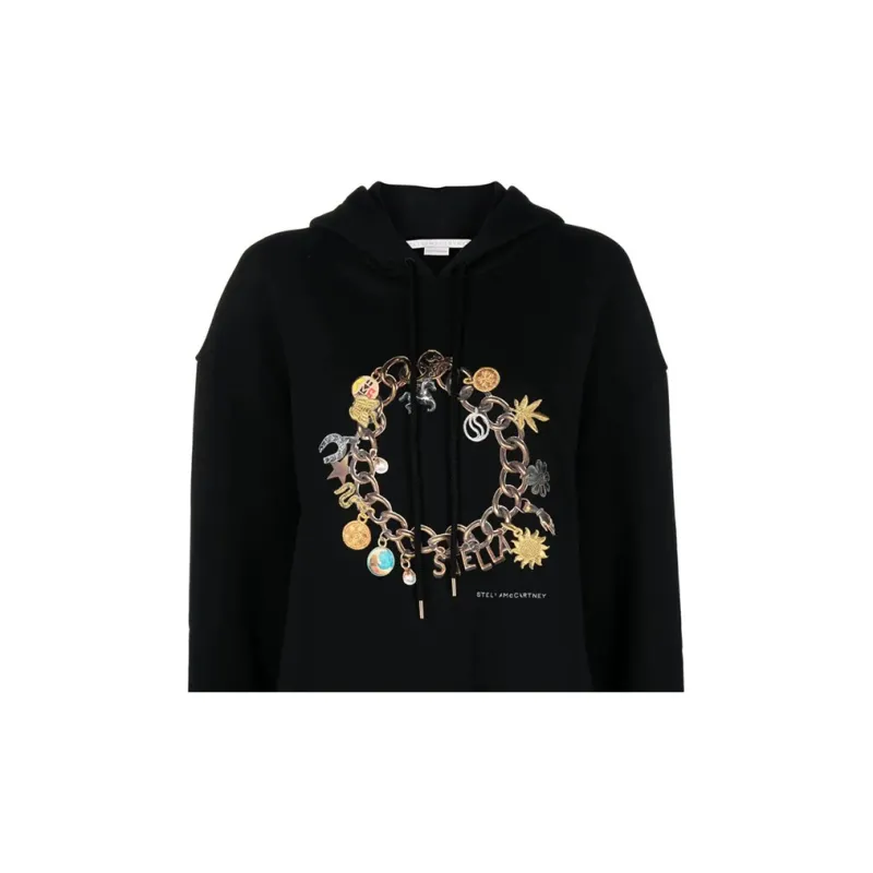 Stella McCartney Graphic Printed Long Sleeved Hoodie-4